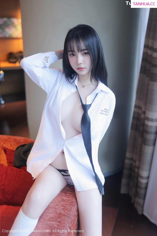   [XiuRen]高清写真图 2025.05.28 No.10335 软情 白色衬衫第15张图片